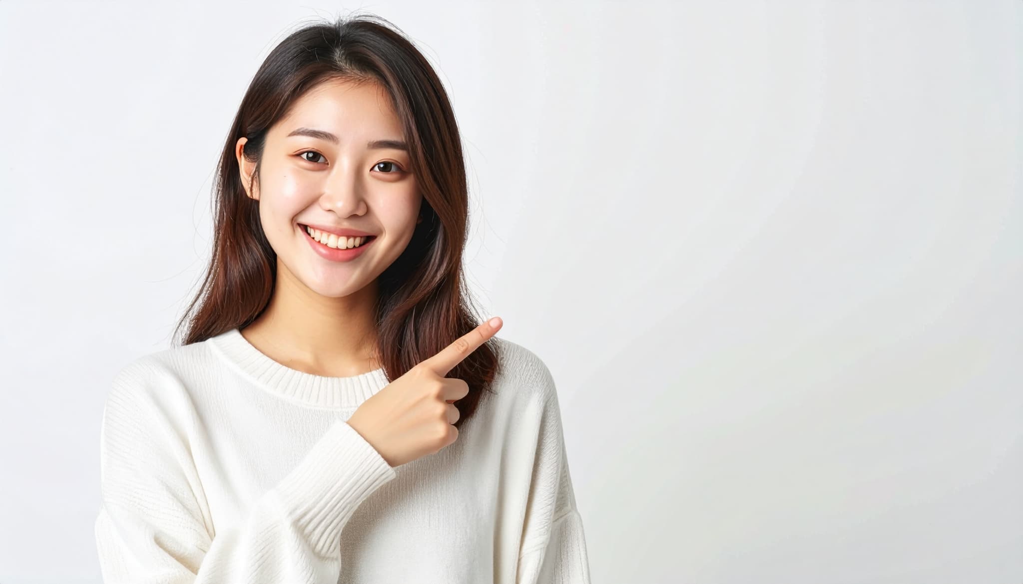 計画どおりにマウスピース矯正を進めるためのポイントを伝える女性